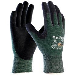 ATG Maxiflex cut 3; black; sz 6 - 12 , (#34-8743)