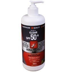 Ultra protect spf50+ sunscreen pump pack 500ml