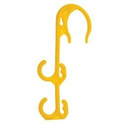 Extension lead hooks yellow