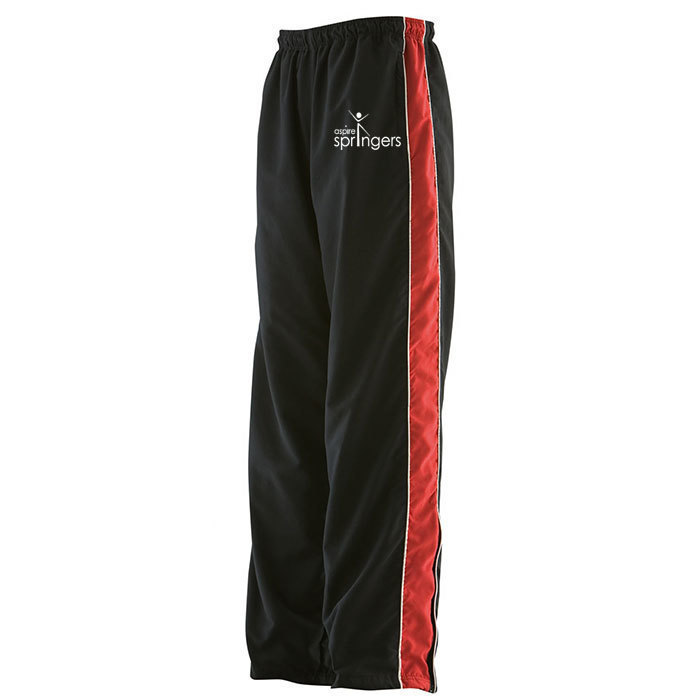 mesh lined tracksuit bottoms