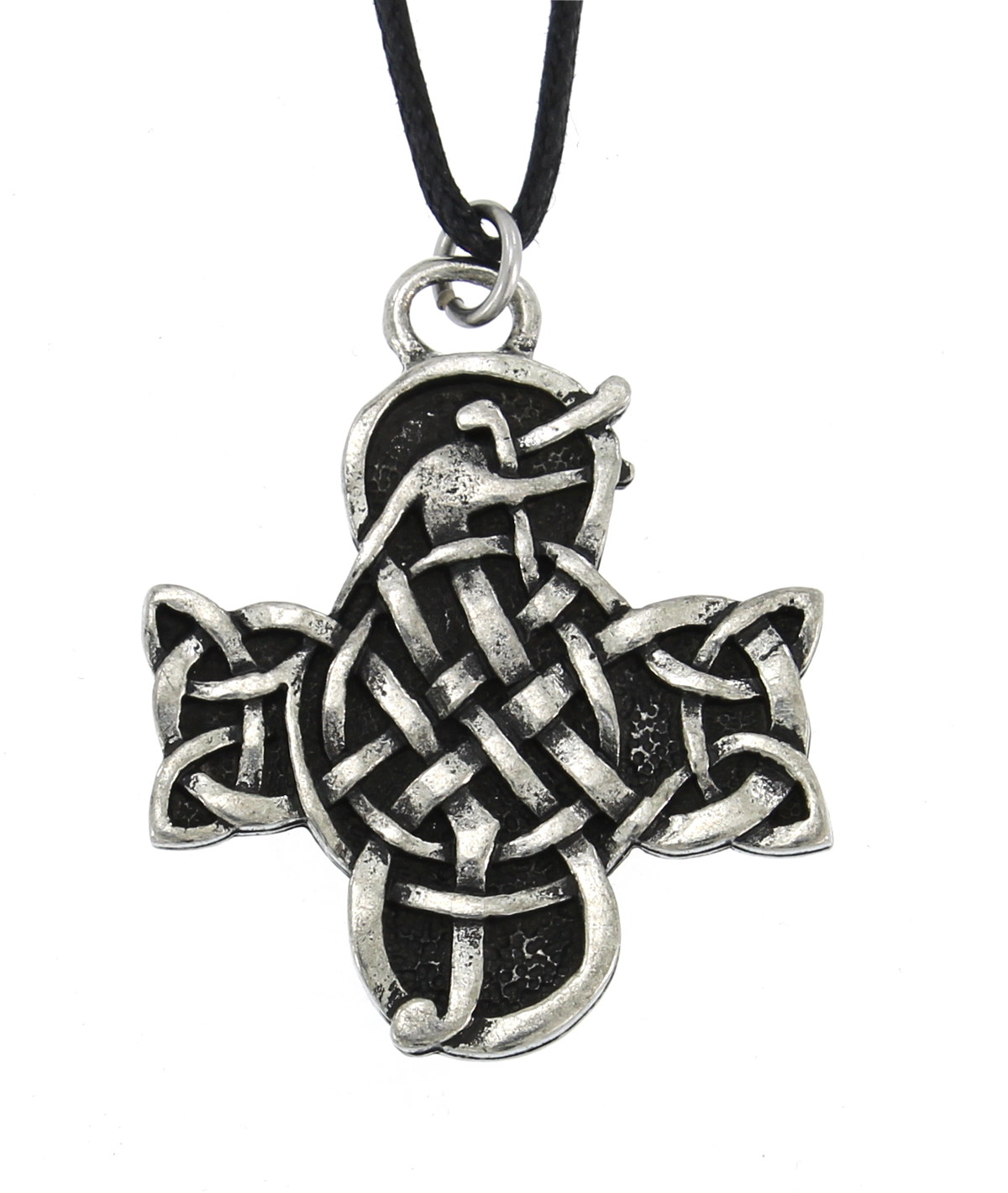 Courtney Davis Viking Urnes Handmade Pewter Pendant