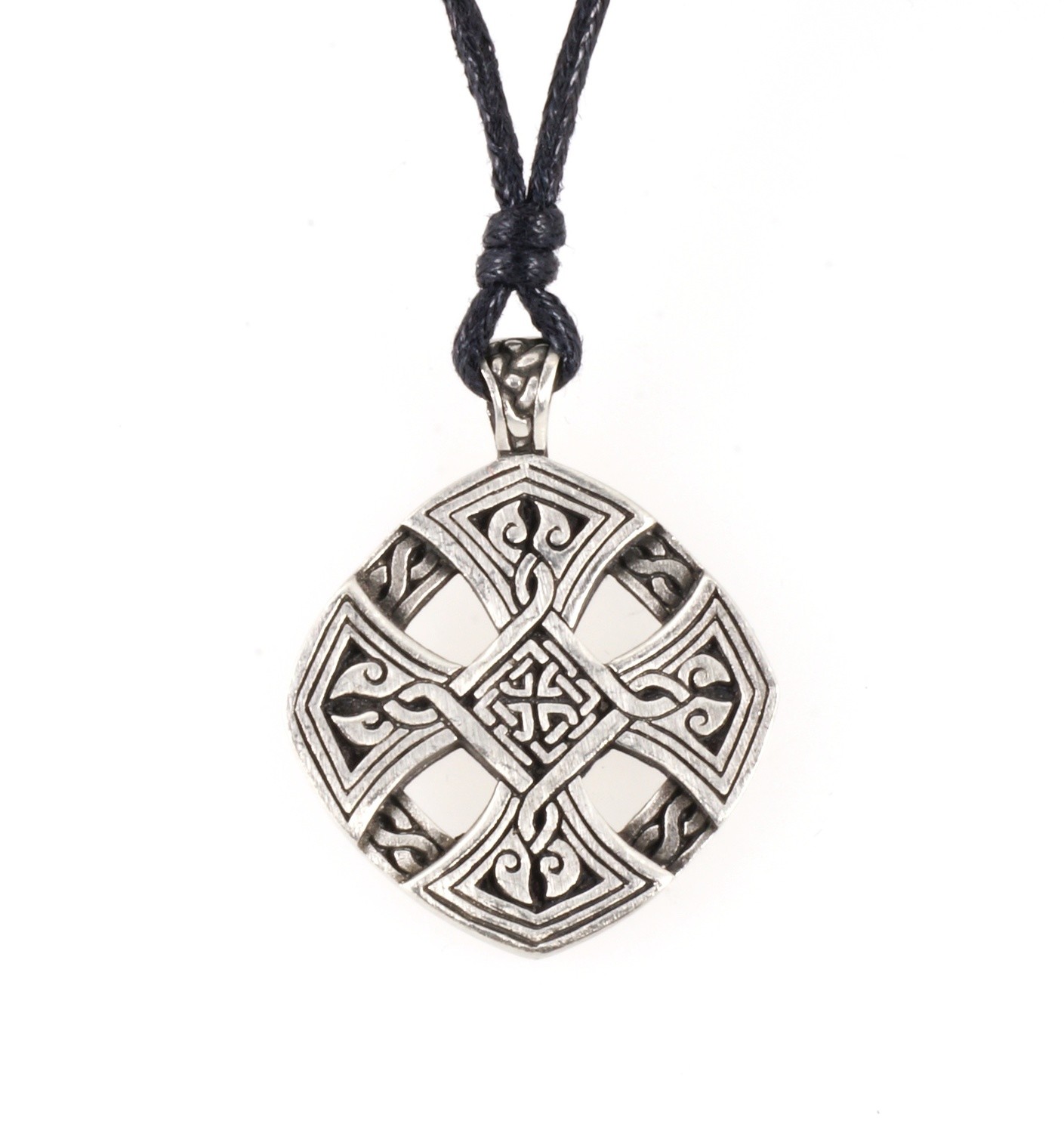 Celtic Cross of Life Handmade Pewter Pendant