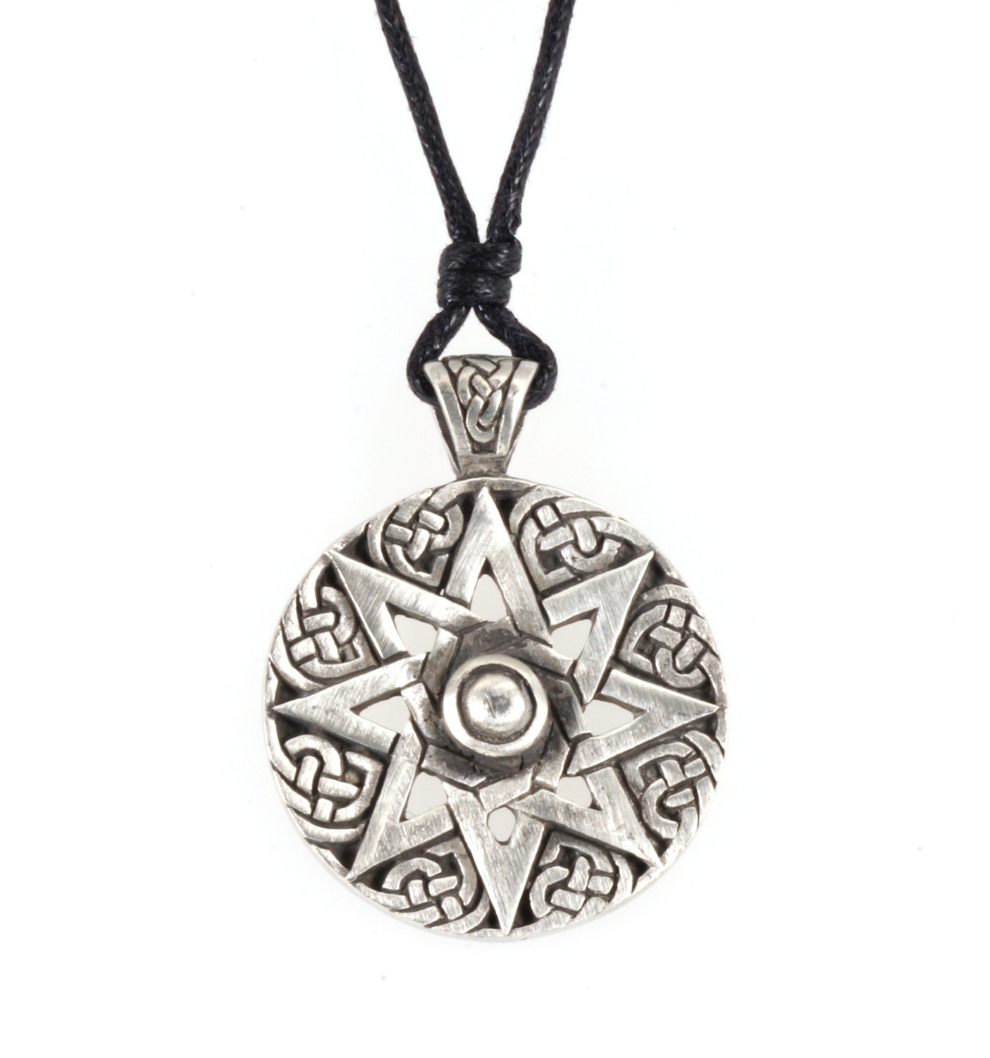 Celtic Evolving Knot Handmade Pewter Pendant