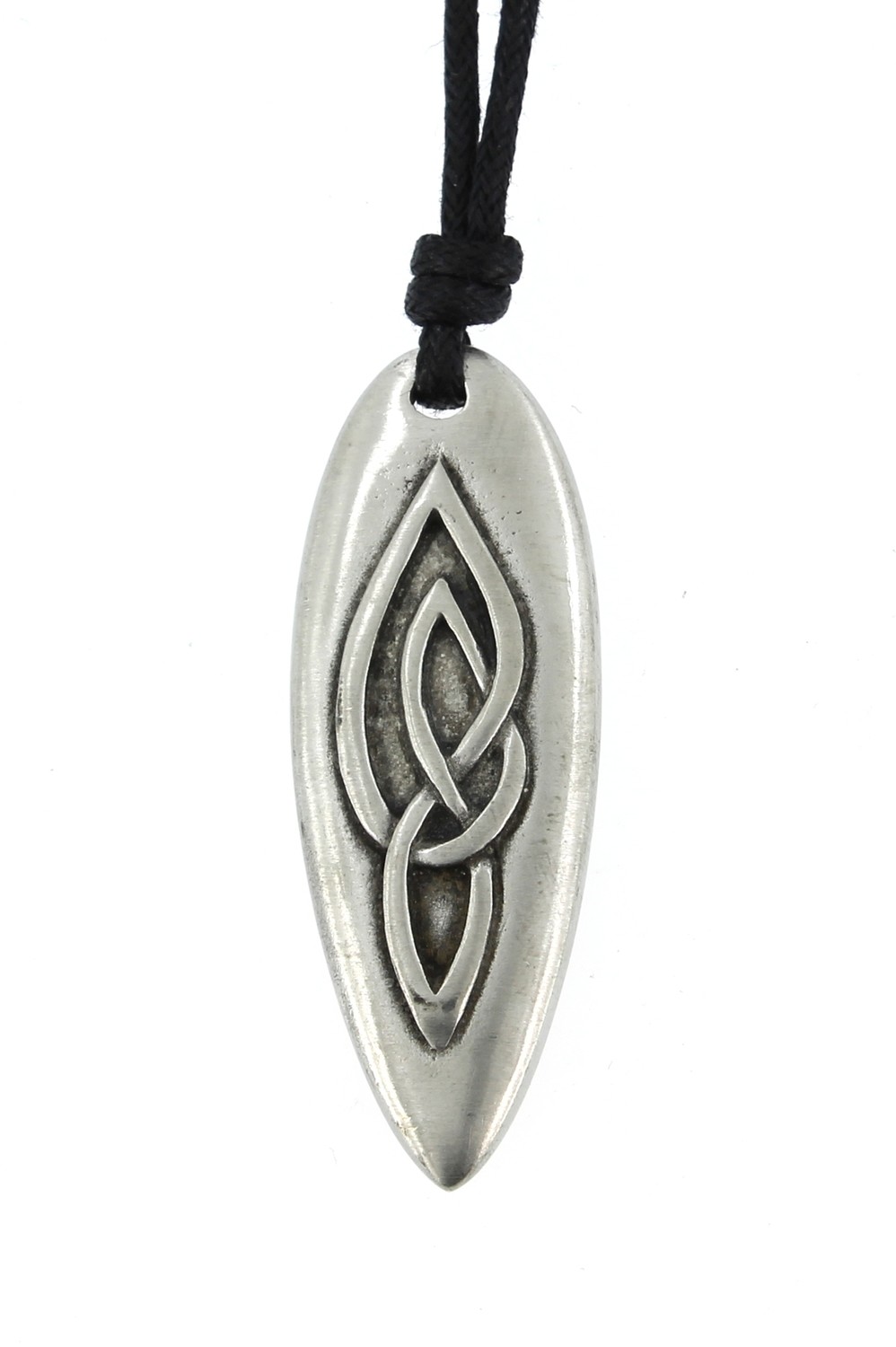 Celtic Evolving Knot Handmade Pewter Pendant