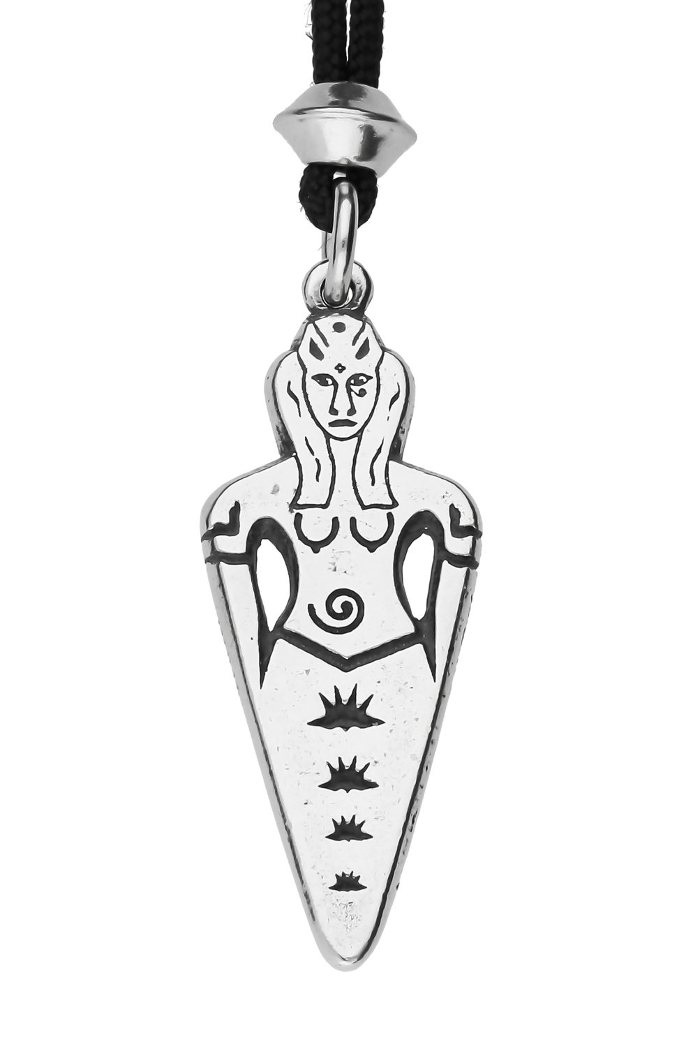 Bastet Egyptian Goddess Handmade Pewter Pendant
