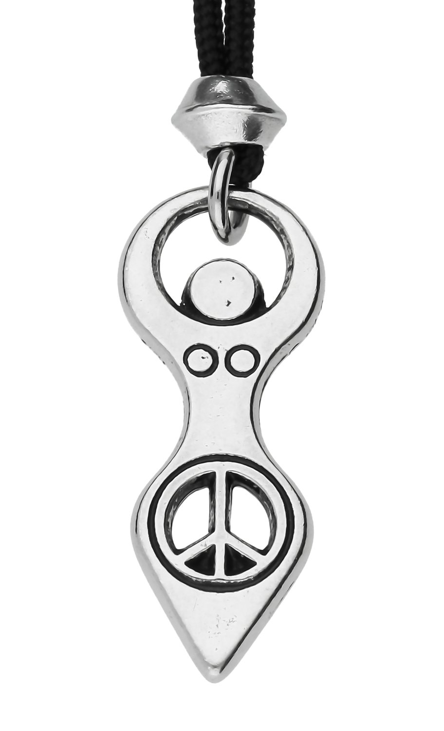 Eirene Peace Goddess Imagine Harmony Handmade Pewter Pendant