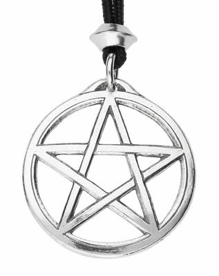 Pentacle of Protection Handmade Pewter Pendant