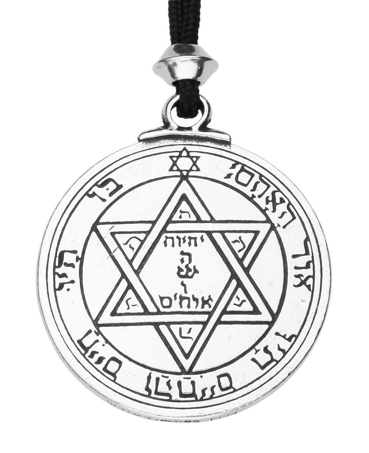 1st and 2nd Pentacle Mars Talisman Courage, Victory Handmade Pewter Pendant
