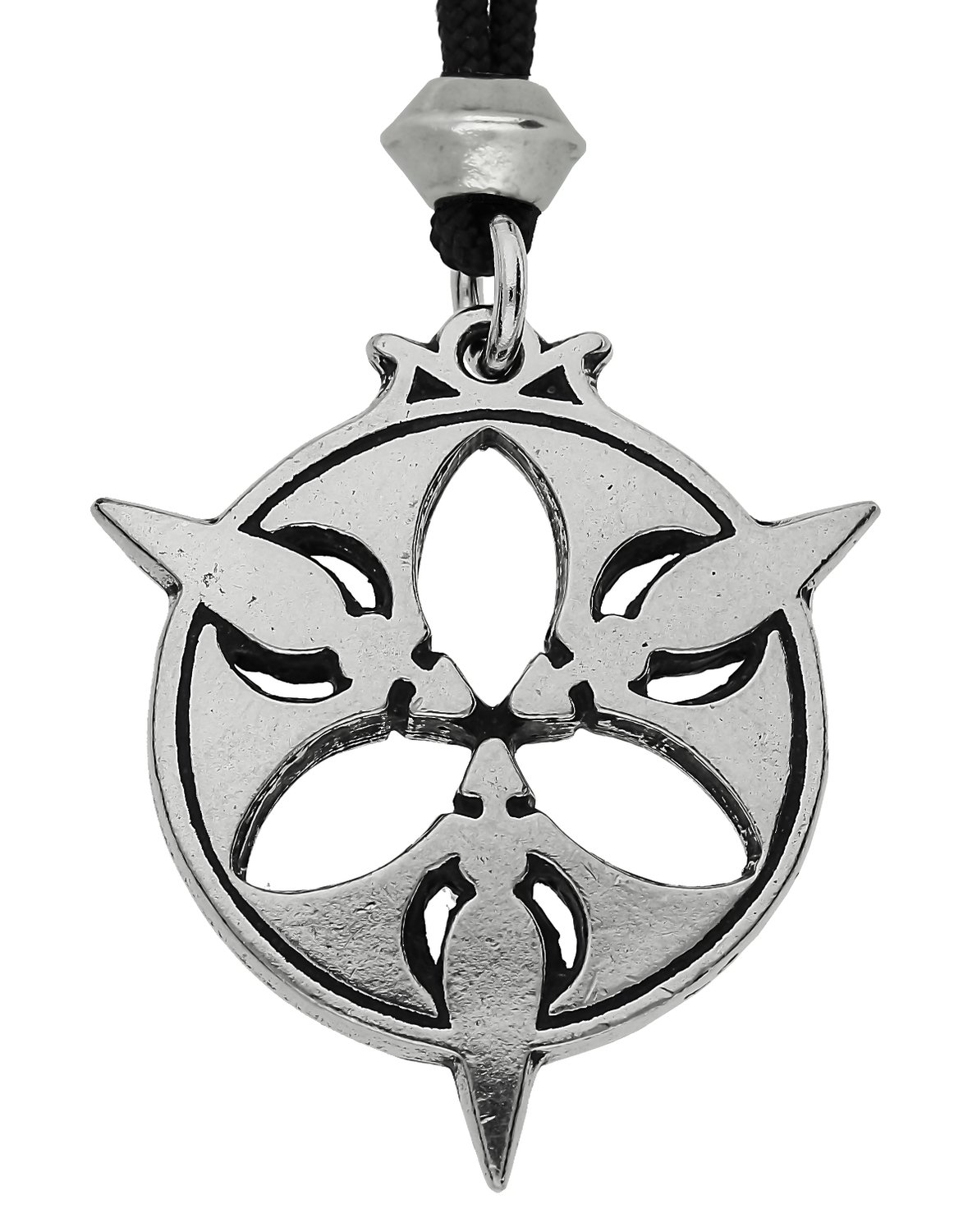 Three Graces Muses Greek Goddess Handmade Pewter Pendant