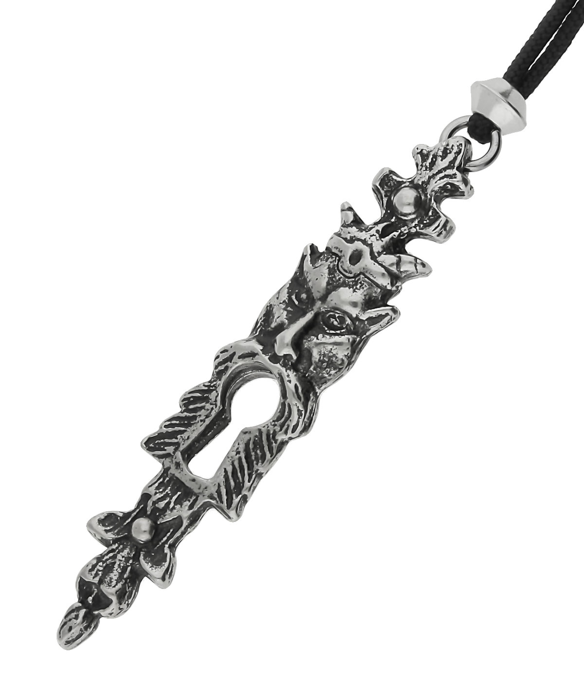 Zepherus Wind Greek God Fortune Handmade Pewter Pendant