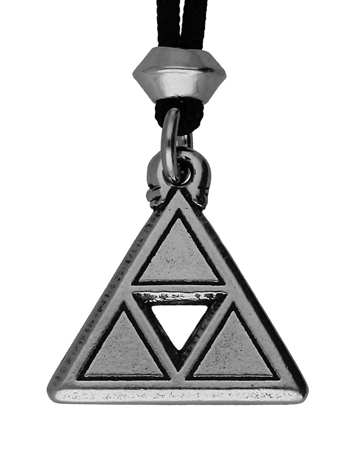 Hylian Zelda Triforce Handmade Pewter Pendant