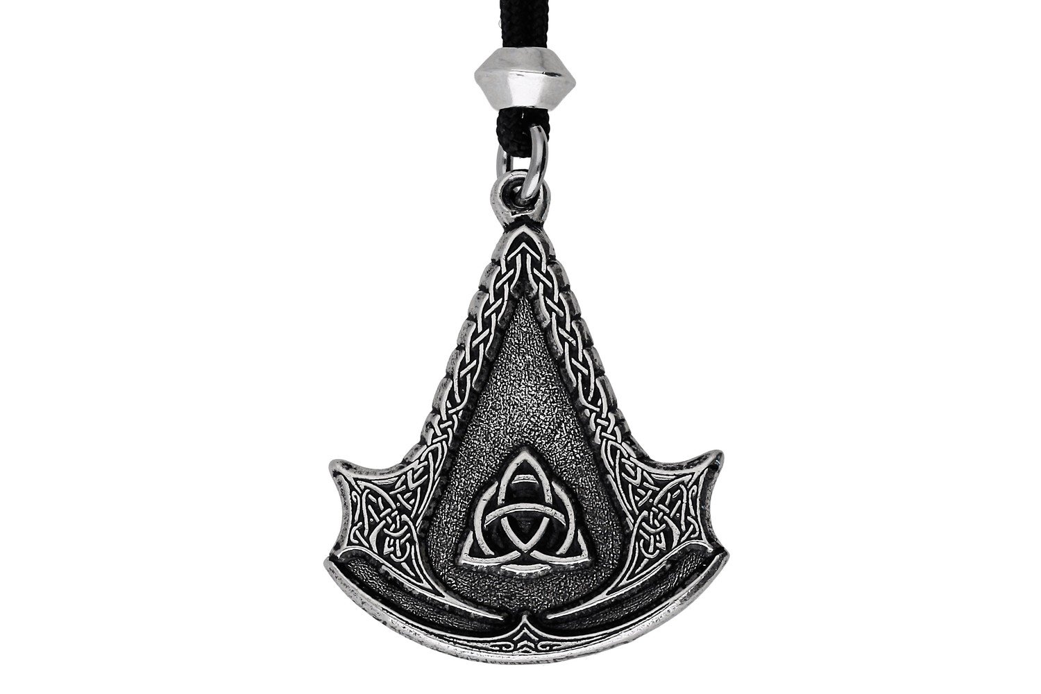 Assassin&#39;s Creed Shield Handmade Pewter Pendant