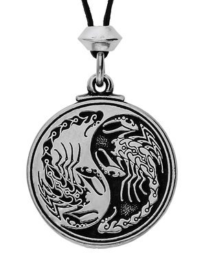 Yin-Yang The Scorpion Handmade Pewter Pendant Passion, Control Yin-Yang The Scorpion Handmade Pewter Pendant Passion, Control