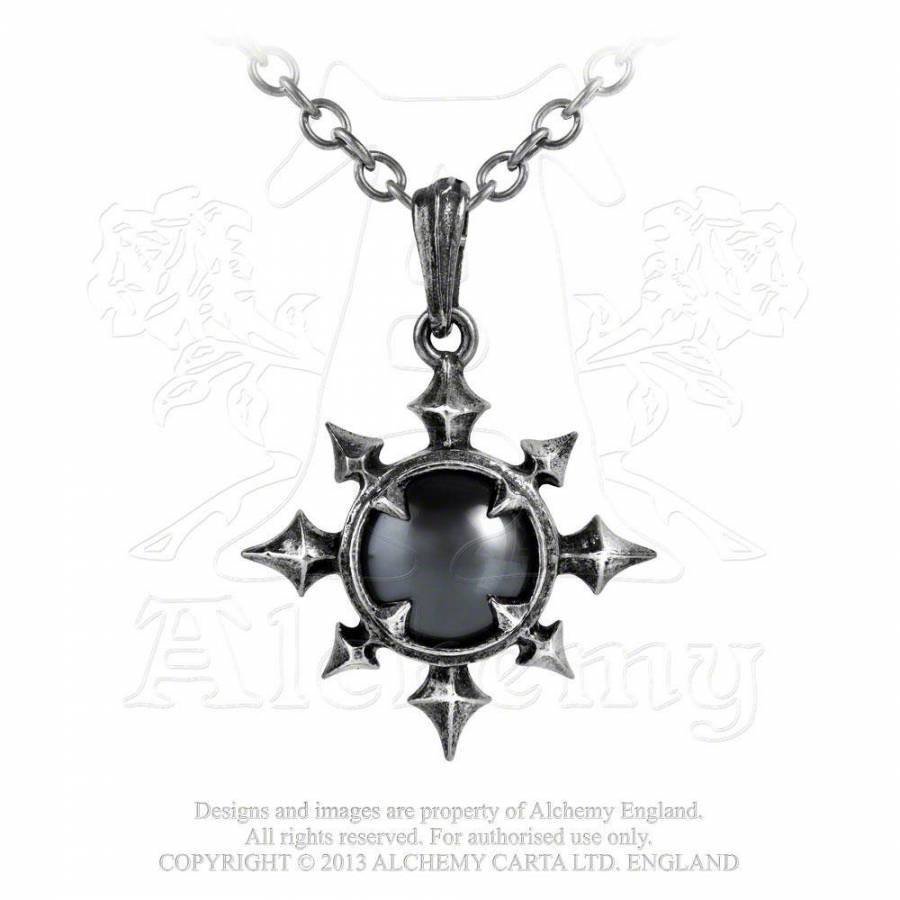 Alchemy Chaosium Pewter Chain Pendant
