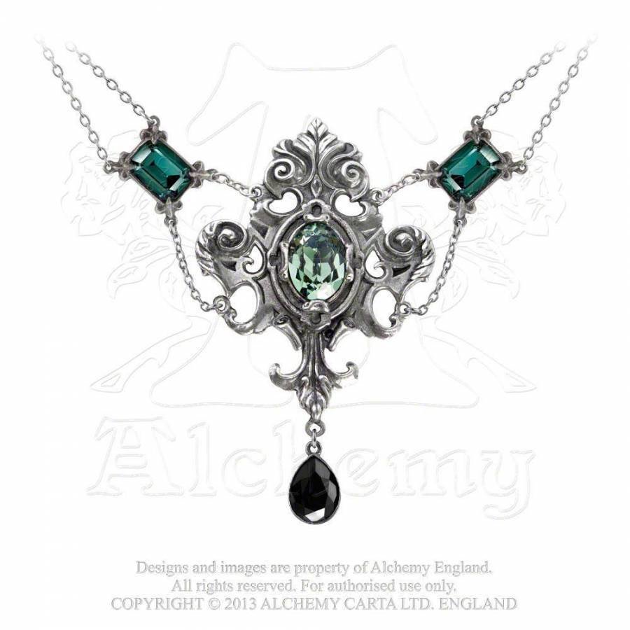 Alchemy Queen of the Night Pewter Necklace