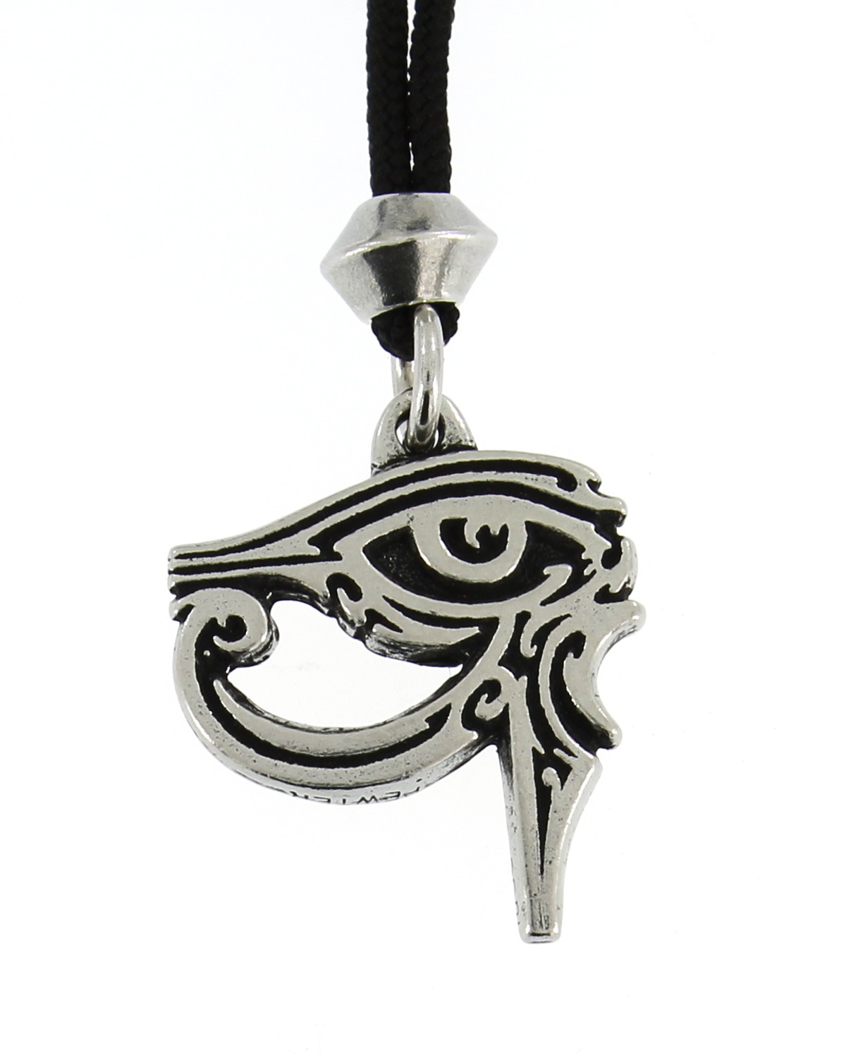 Egyptian Wadjet Udjat Eye of Ra Horus Handmade Pewter Pendant