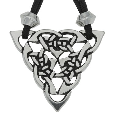 Celtic Knot Triquetra Handmade Pewter Pendant Celtic Knot Triquetra Handmade Pewter Pendant