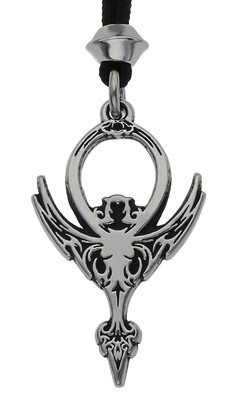 Lilith Goddess Wicca Pagan Handmade Pewter Pendant