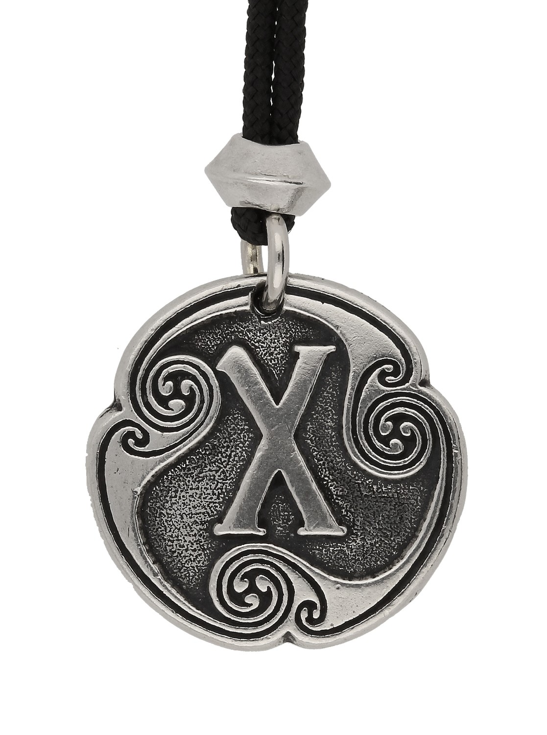 Viking Gebo Gyfu 7th Rune of Love Handmade Pewter Pendant