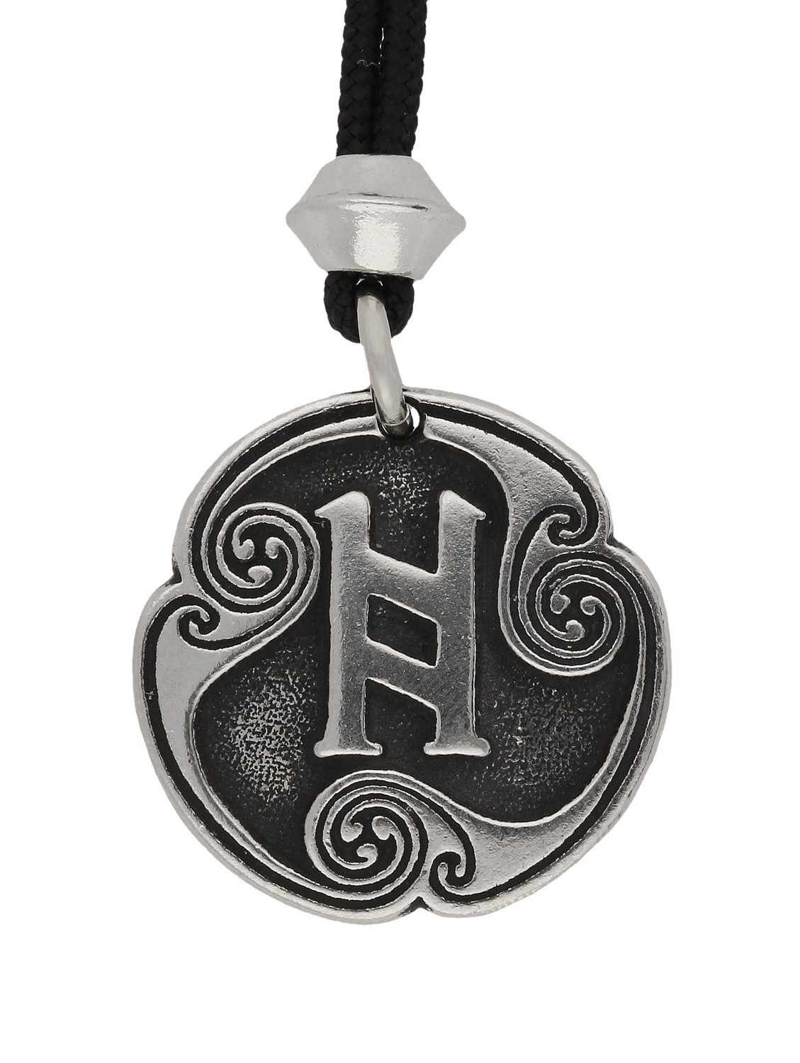 Viking Haglaz Rune of Transformation 9th Runic Letter Handmade Pewter Pendant