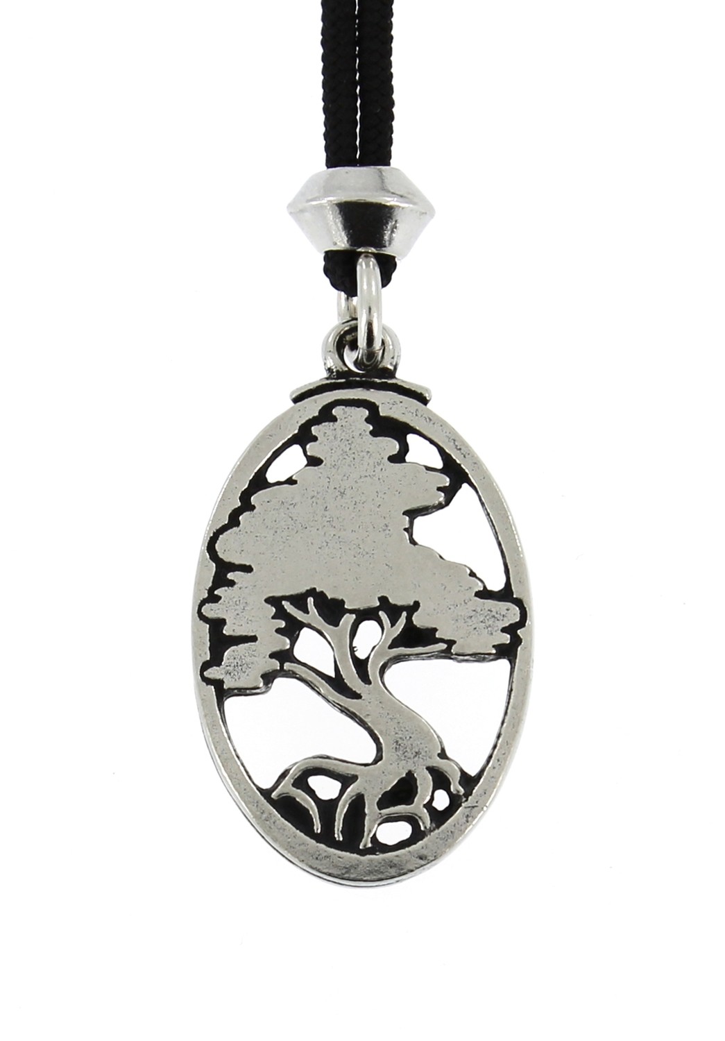 Viking Yggdrasil World Tree of Life Handmade Pewter Pendant