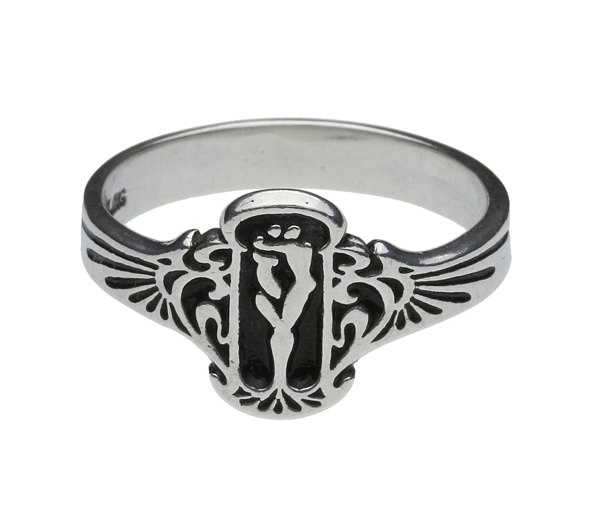 Soulmates Lover's Tale Handmade Sterling Silver Ring