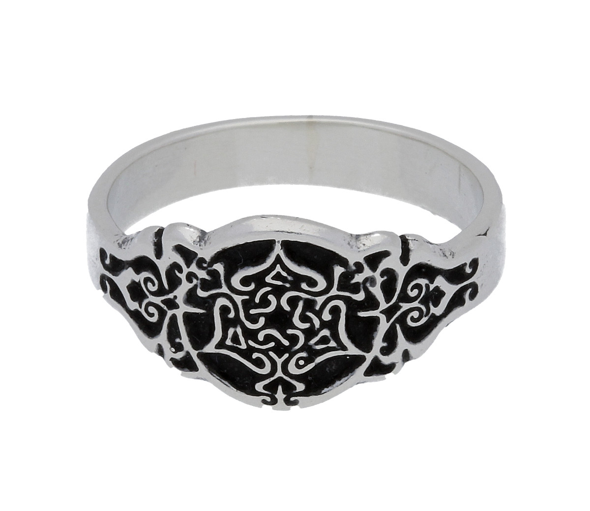 Celtic Love Knot Heart Triskele Handmade Sterling Silver Ring