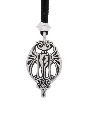 Lover&#39;s Tale Cupid and Psyche Soulmates Handmade Pewter Pendant