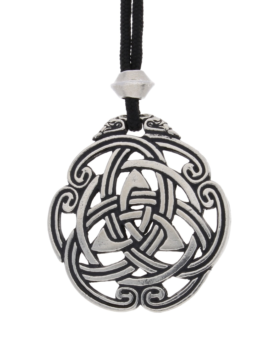 Triquetra Celtic Peace Knot Handmade Pewter Pendant ~ Harmony