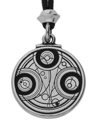 Time Lord Seal of Power Handmade Pewter Pendant