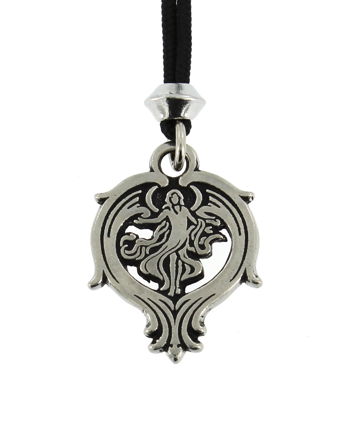 Your Holy Guardian Angel Handmade Pewter Pendant