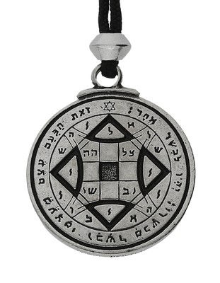 Venus 4th Pentacle Tetragramsmaton Attain Love Talisman Handmade Pewter Pendant