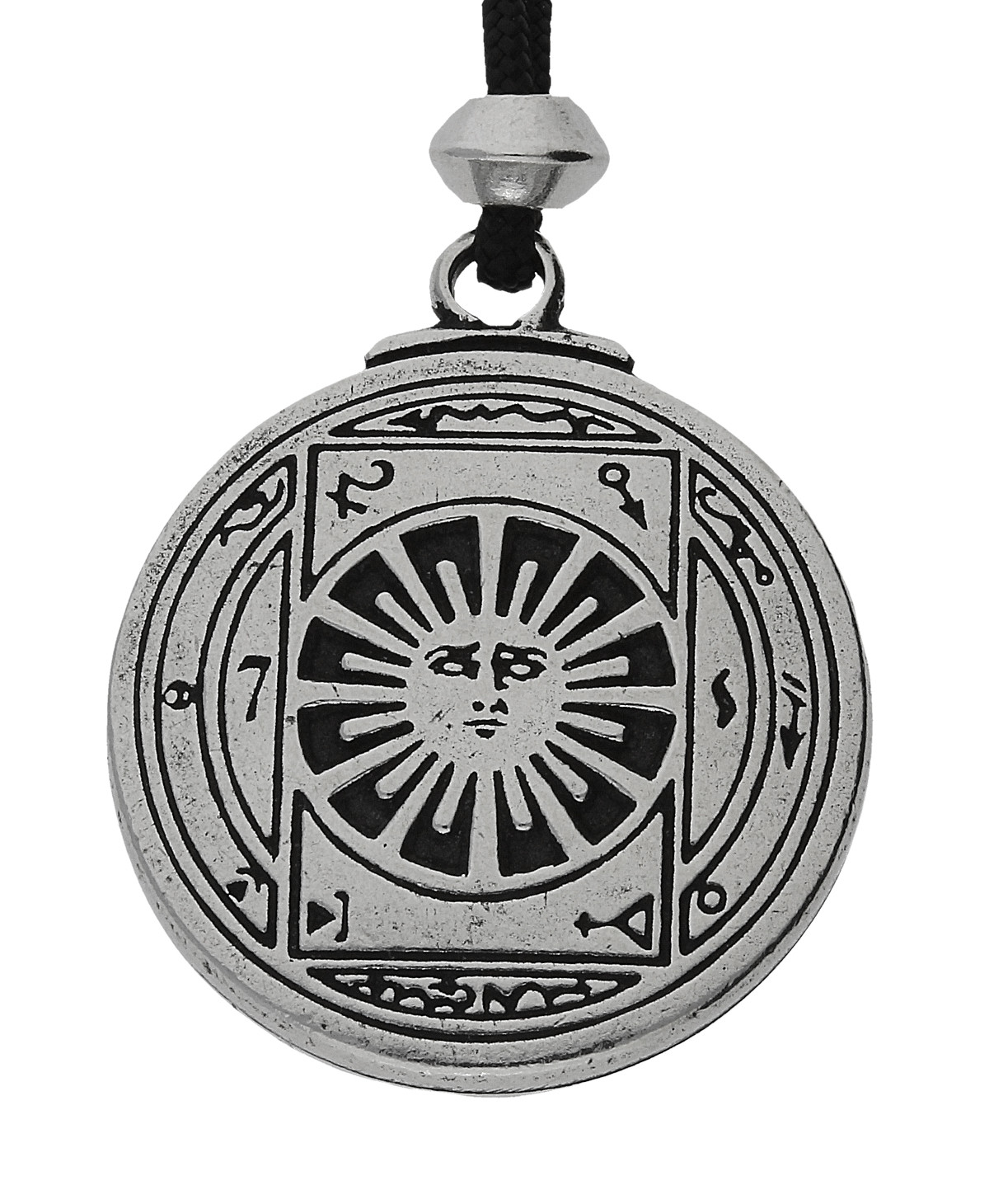 Invisibility Magical Talisman Handmade Pewter Pendant