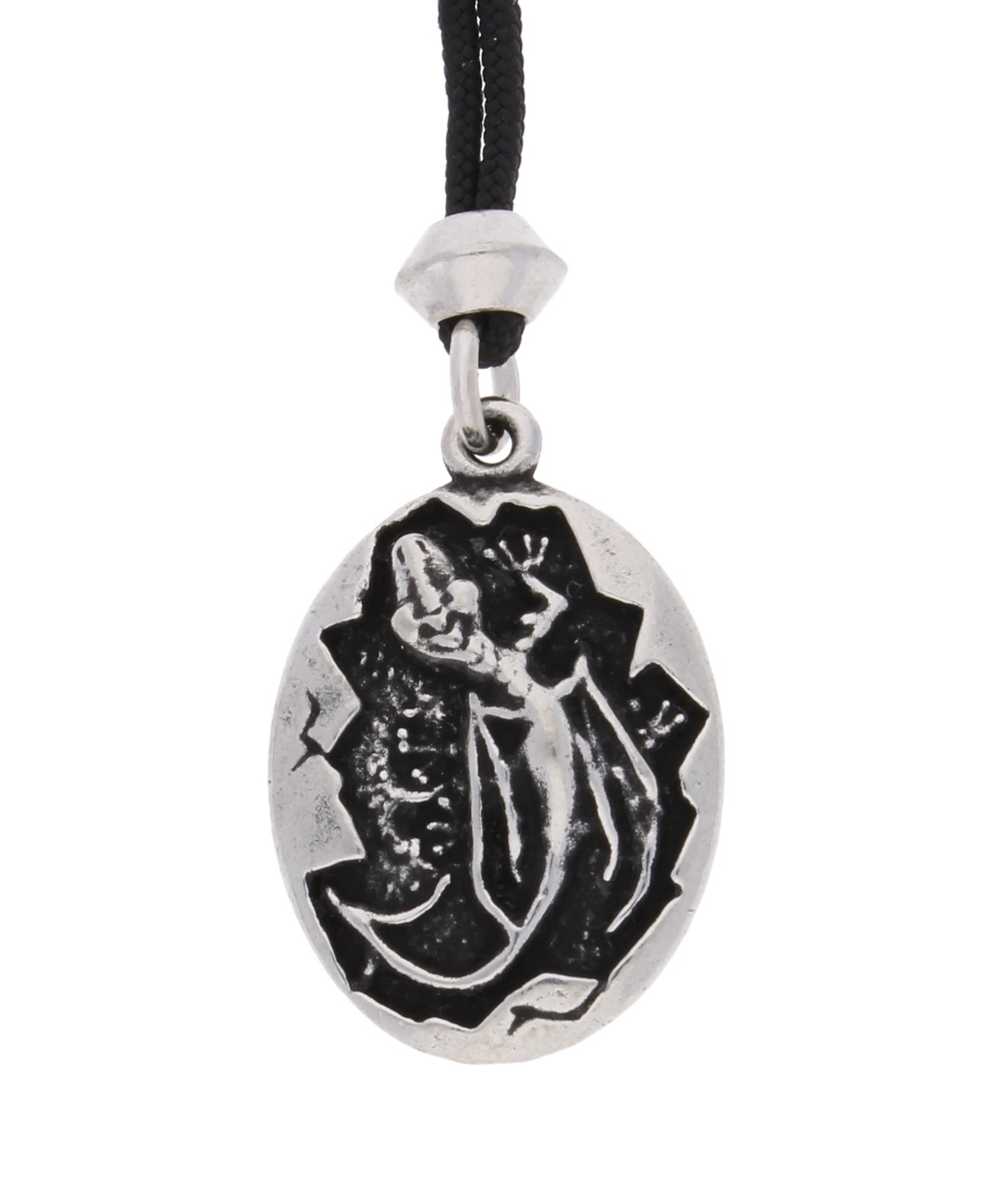 Dragon Emerging from an Egg Handmade Pewter Pendant