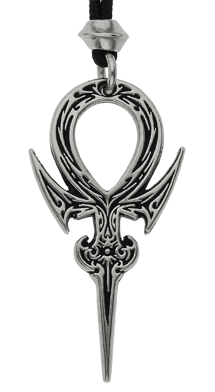Egyptian Ankh Handmade Pewter Pendant ~ Good Health, Prosperity