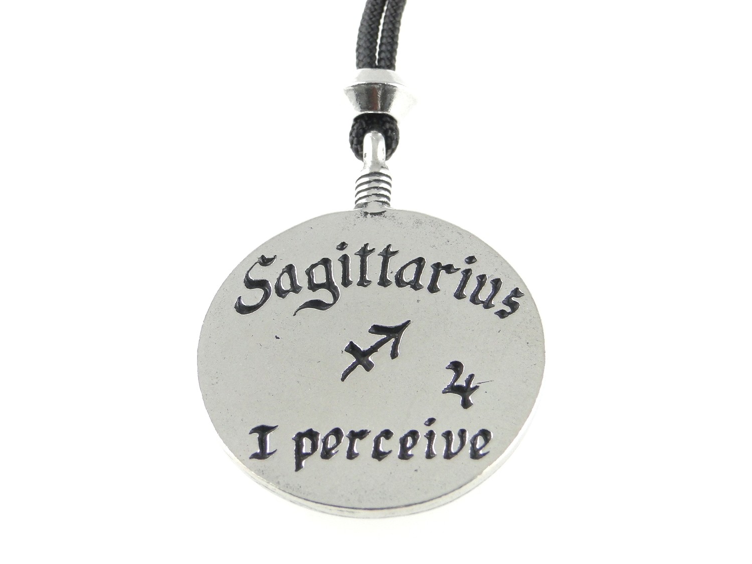 Jupiter / Sagittarius Zodiac Sign Astrology Handmade Pewter Pendant