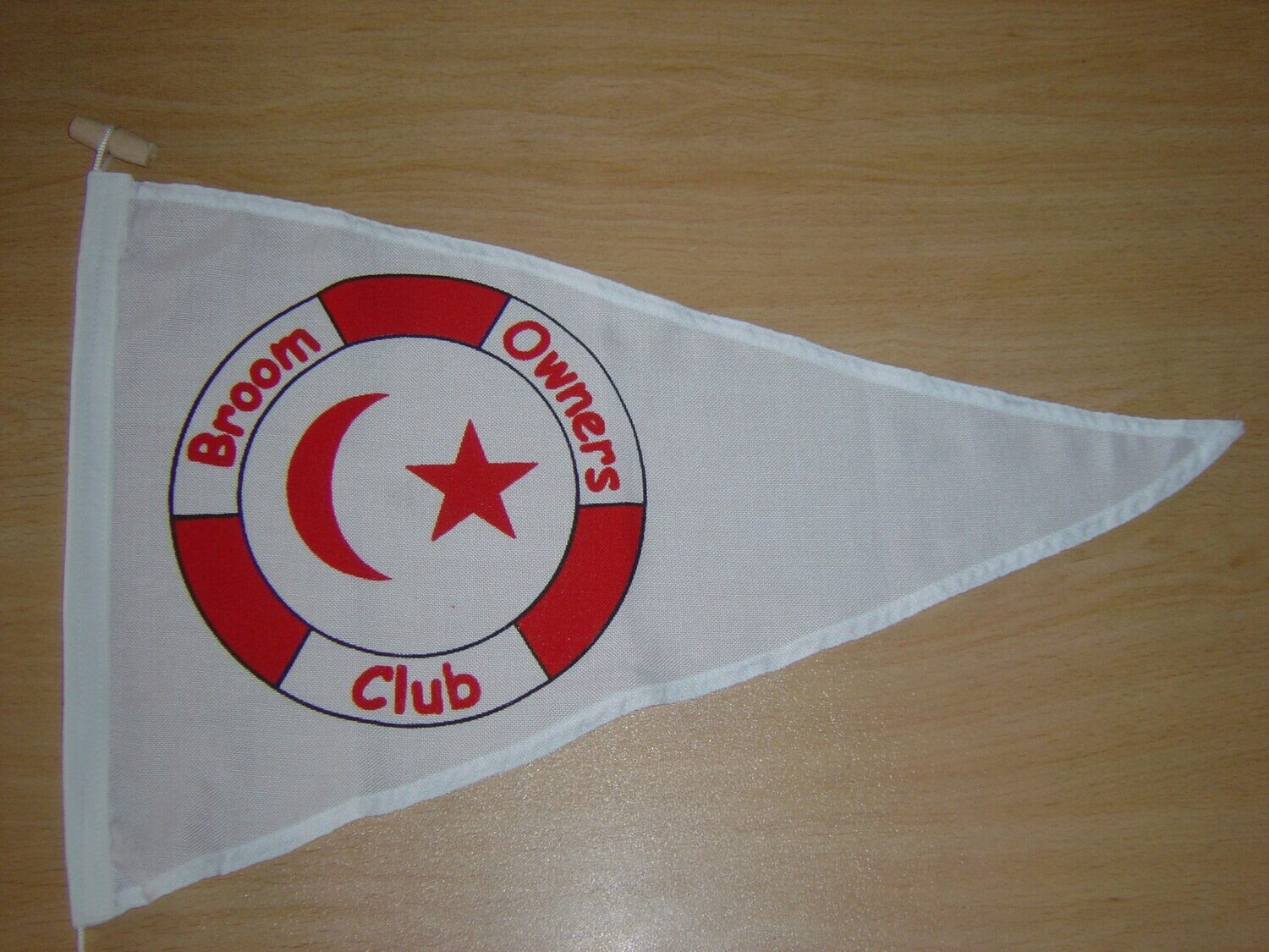 Double Sided Burgee - Heritage Design with Moon and Star