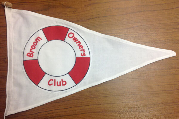 Double Sided Burgee - Alternative Design with blank centre