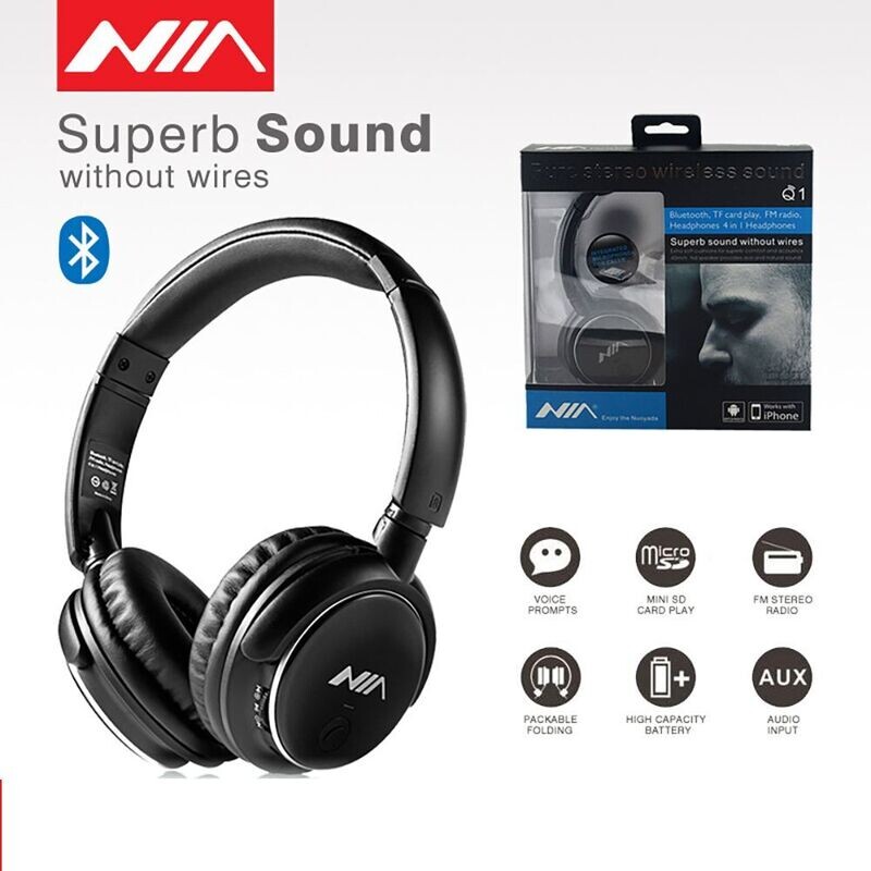 Casque NIA Q1 sans fil Bluetooth stéréo