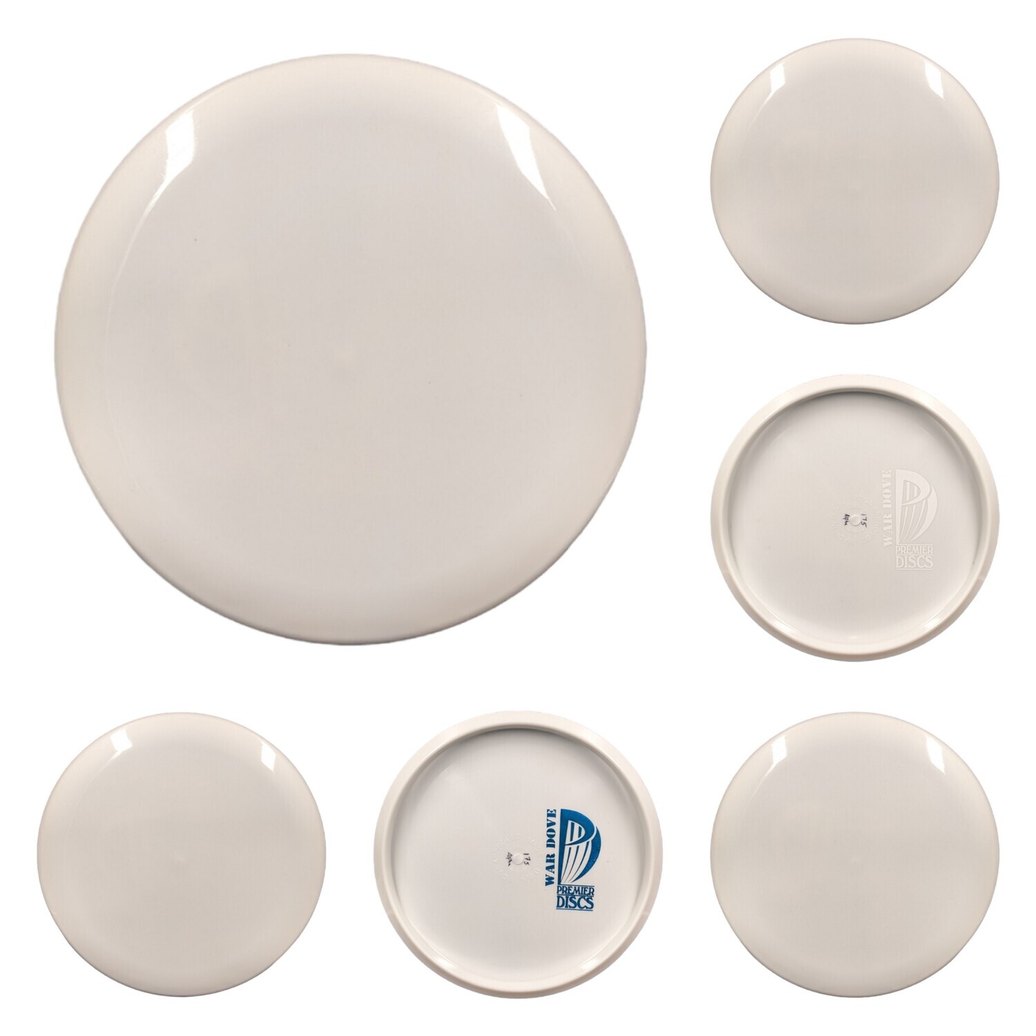 Disc Dyer 6 Pack - Bottom Stamped Putters