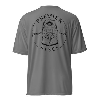 Unisex performance crew neck t-shirt - War Dove