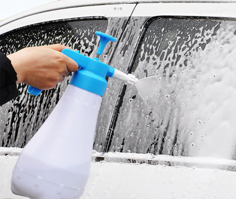 1.8L Car Wash Sprayer Foam Spray Nozzle Auto Pressure /foam Sprayer Auto  Sprayer Plastic For Household Window Foam Watering Can