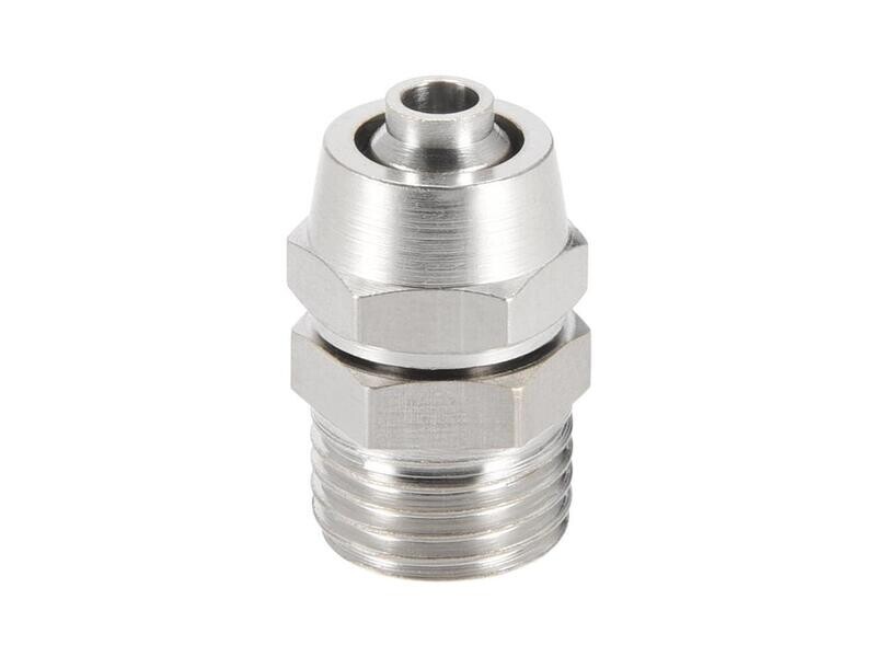 Air Hose Tube Connector - Male 1/4