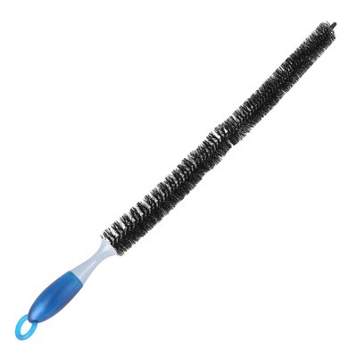 Flexible motor cleaning brush