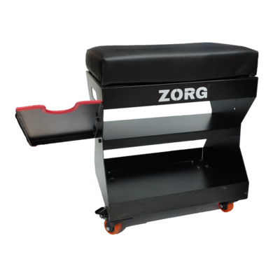 ZORG Metal Seat with Tool Tray & Polisher Holder