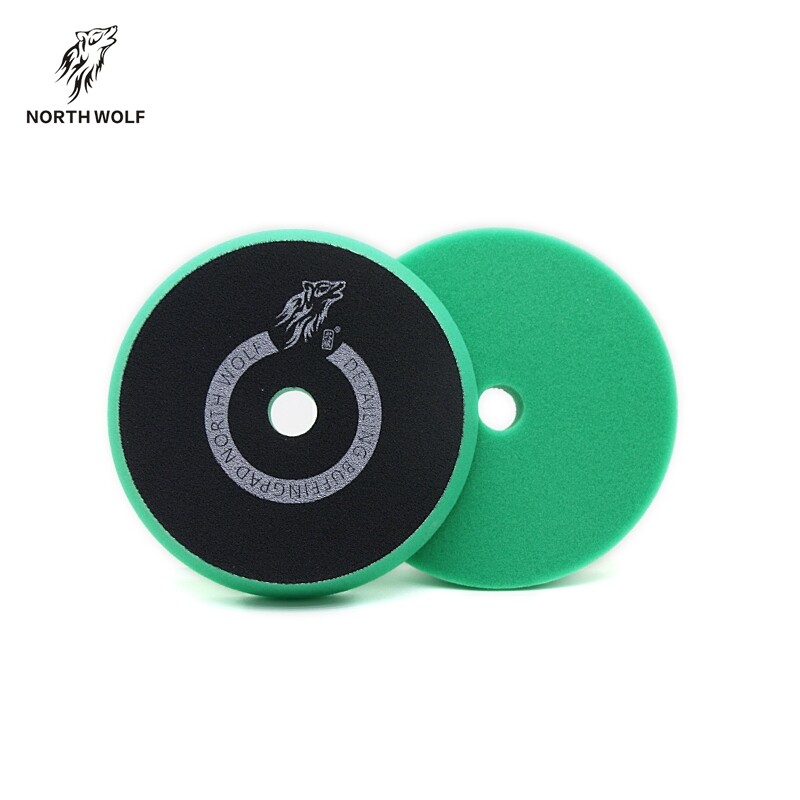 North Wolf 5inch DA Green Heavy Cut Pad