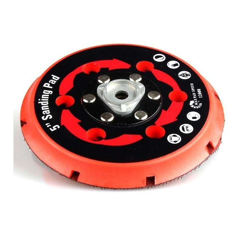 DA Polisher Self Adhesive Back Plate With Heat Emission Holes 5 inches