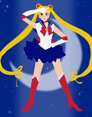 4”x6” Sailor Moon Print
