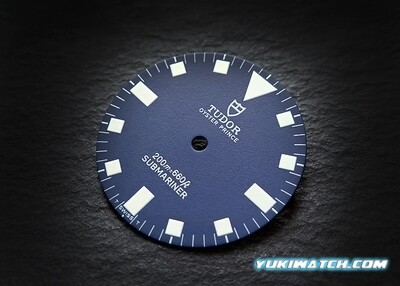 Tudor 9401/0 blue wht lume dial