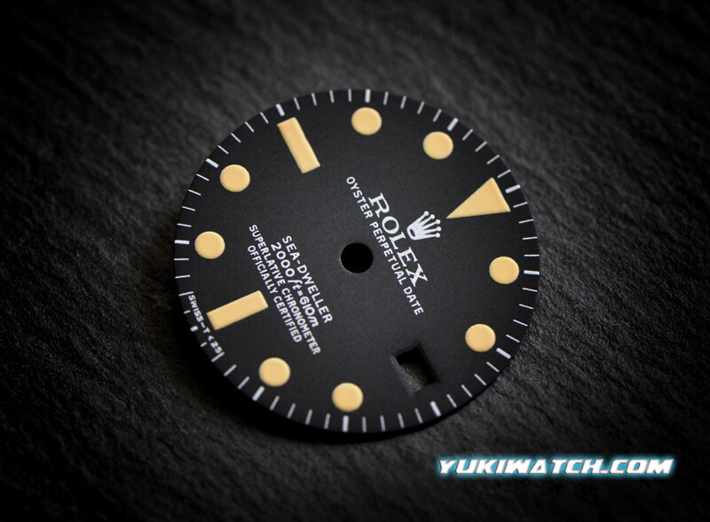 Sea-Dweller 1665 dial